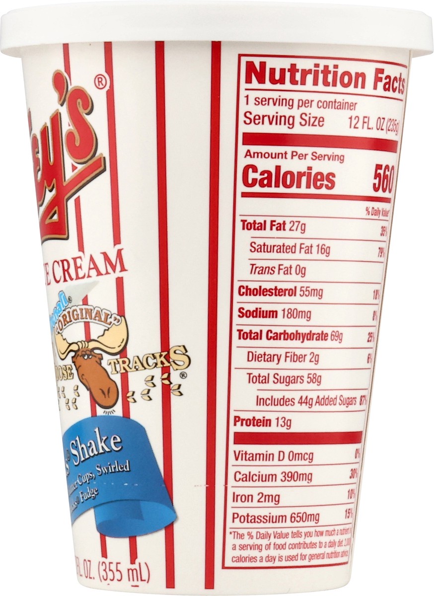 slide 10 of 14, Whitey's Ice Cream Moose Tracks Shake, 12 fl oz