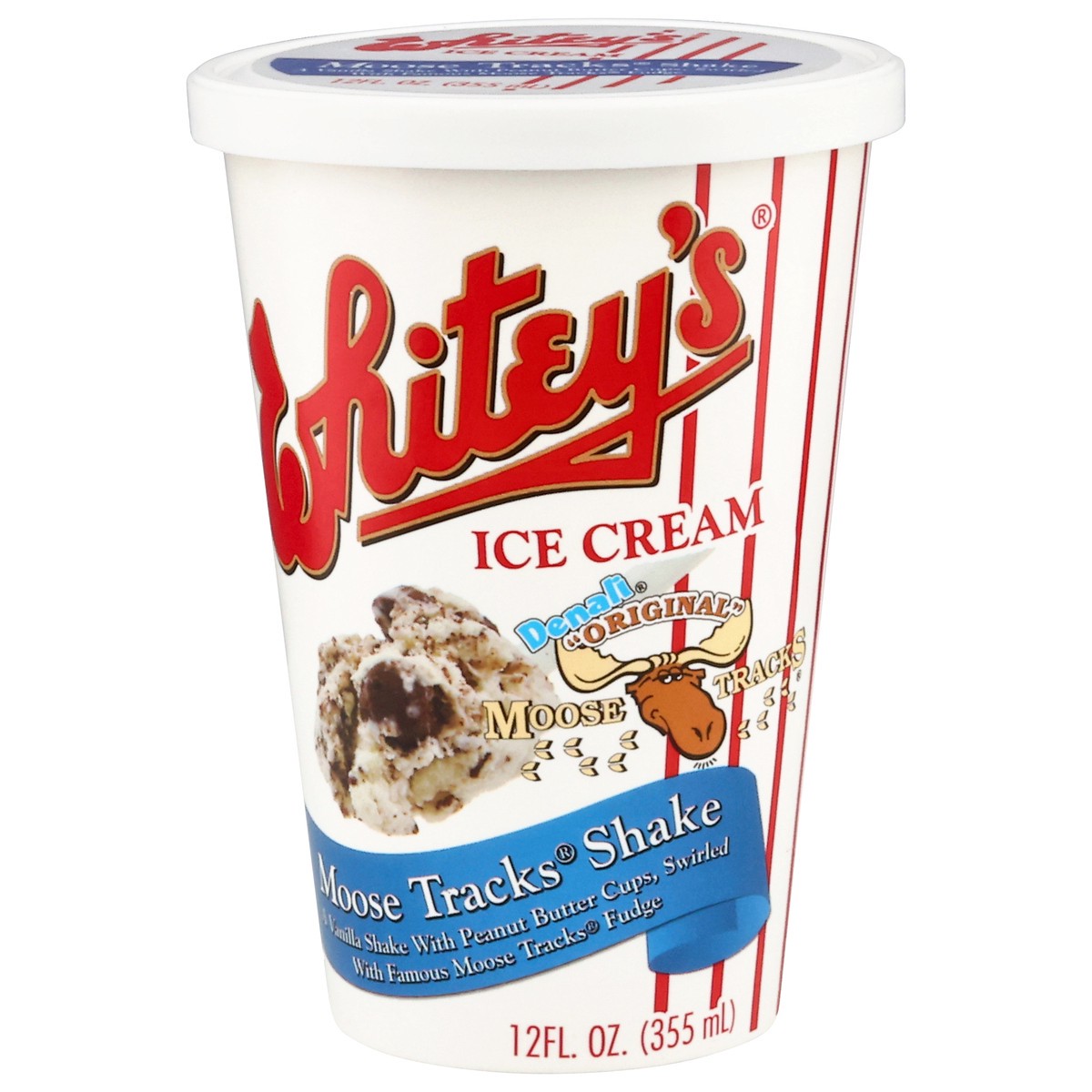 slide 11 of 14, Whitey's Ice Cream Moose Tracks Shake, 12 fl oz