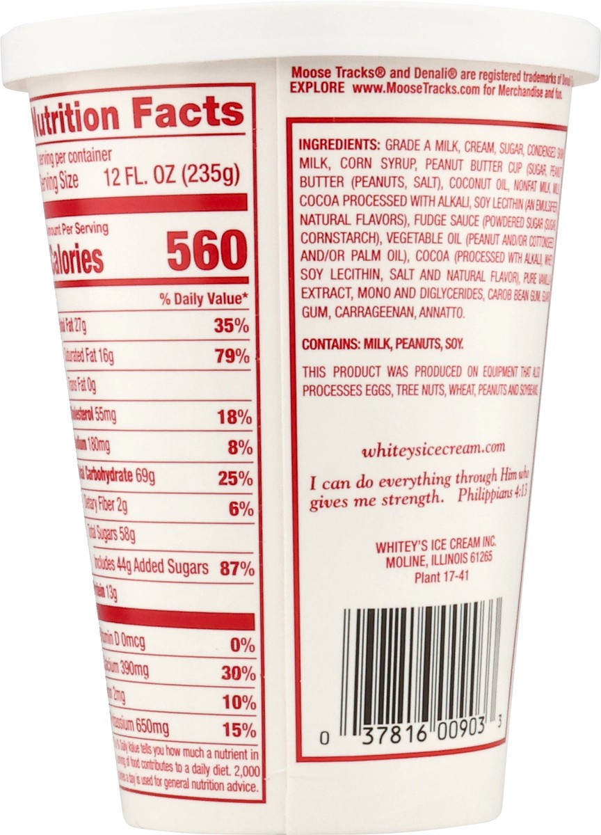 slide 14 of 14, Whitey's Ice Cream Moose Tracks Shake, 12 fl oz