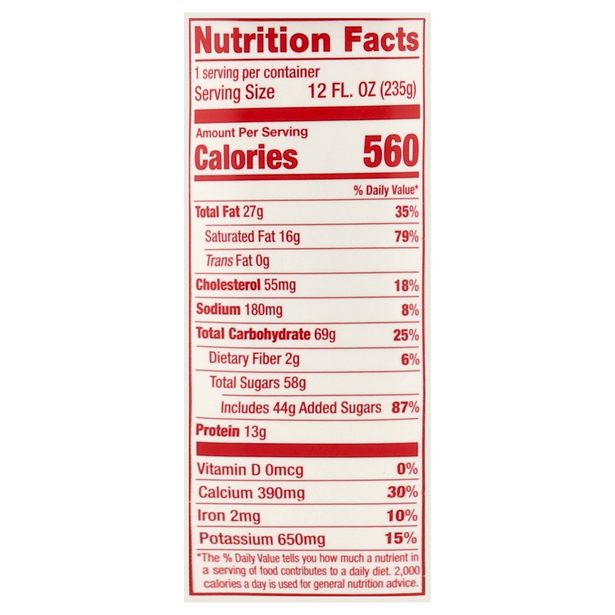 slide 2 of 14, Whitey's Ice Cream Moose Tracks Shake, 12 fl oz