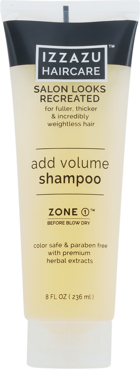 slide 9 of 13, IZZAZU HAIR CARE Zone 1 Add Volume Shampoo 8 fl oz, 8 fl oz