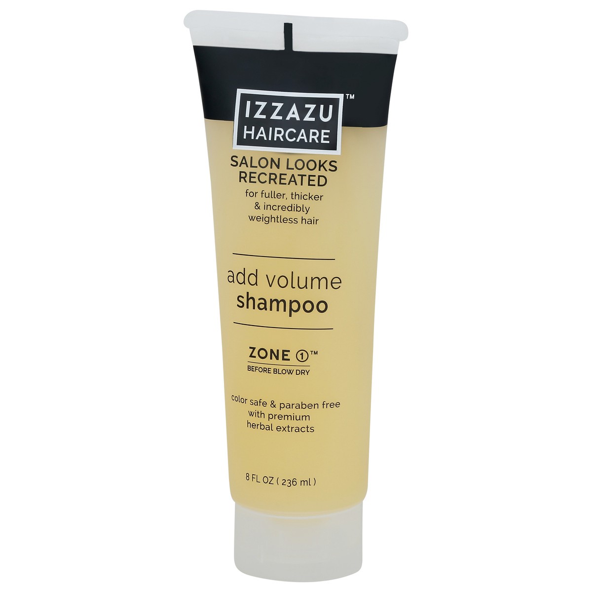 slide 13 of 13, IZZAZU HAIR CARE Zone 1 Add Volume Shampoo 8 fl oz, 8 fl oz