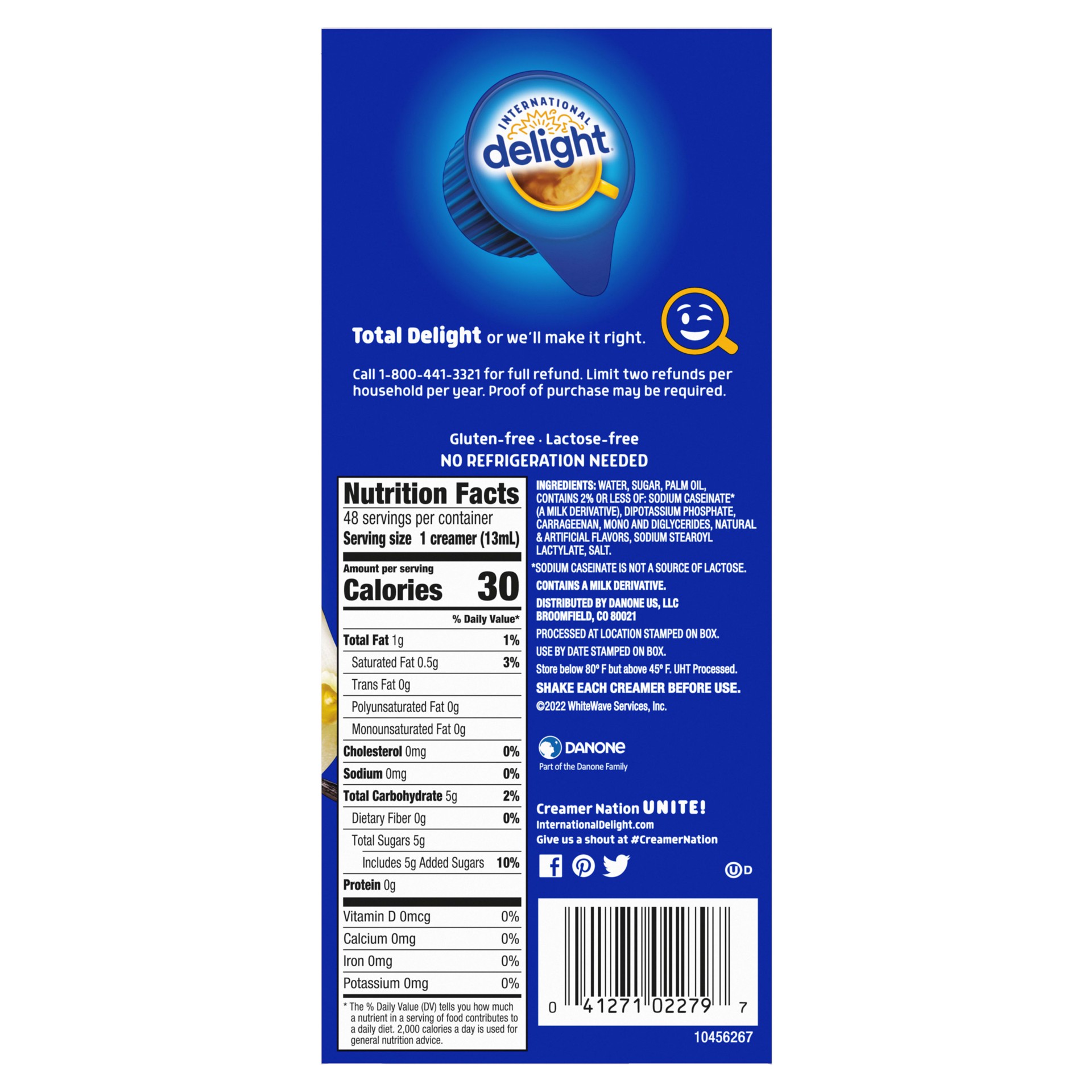 slide 3 of 5, International Delight Coffee Creamer Singles, French Vanilla- 48 ct, 48 ct