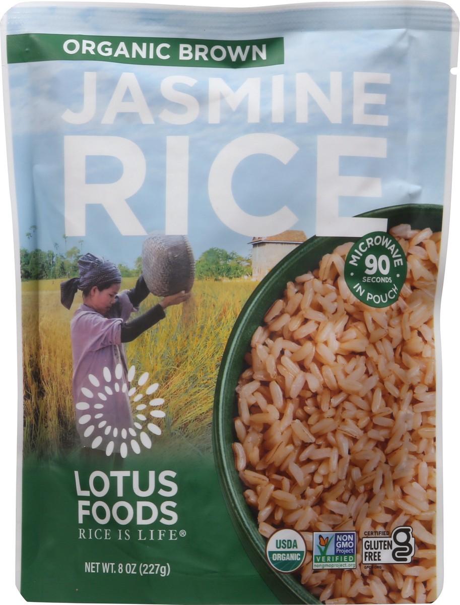 slide 6 of 9, Lotus Foods Organic Brown Jasmine Rice 8 oz, 8 oz