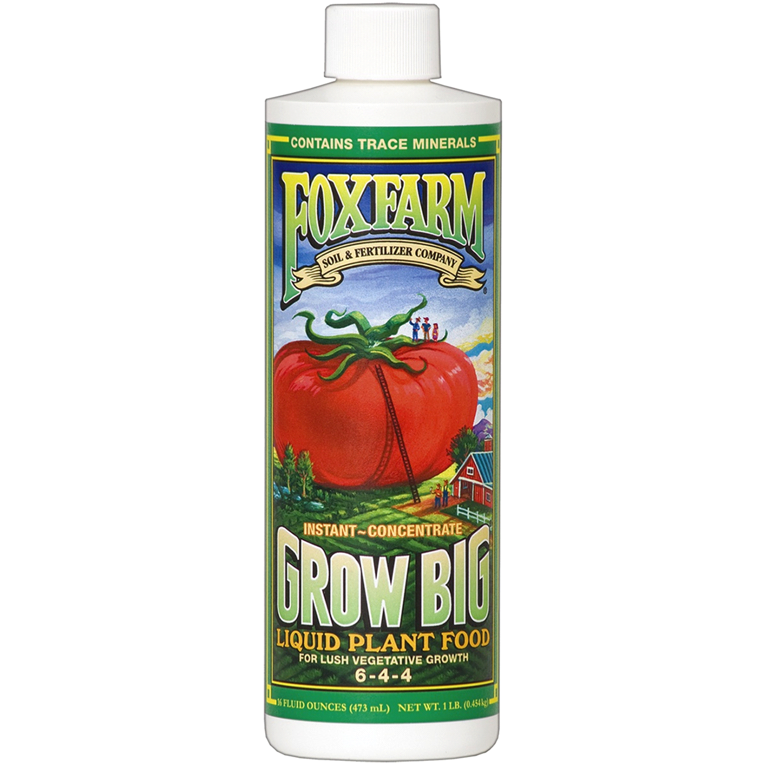 slide 1 of 1, Fox Farm Grow Big Liquid Plant Food, 16 oz
