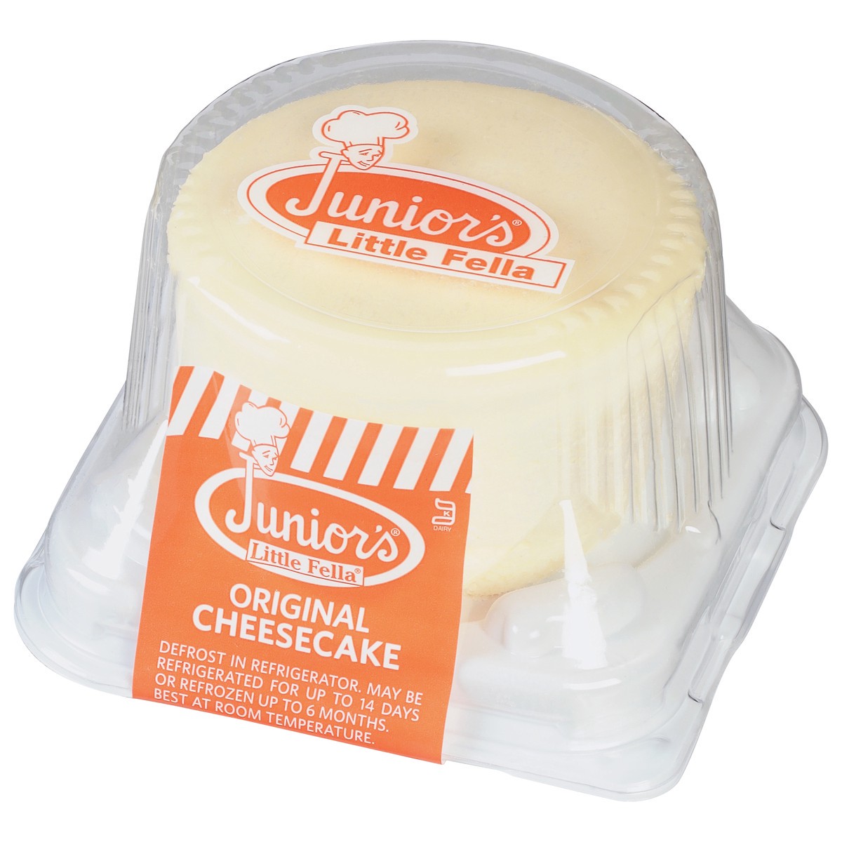 slide 2 of 9, Junior's Little Fella Original Cheesecake 4 oz, 4 oz