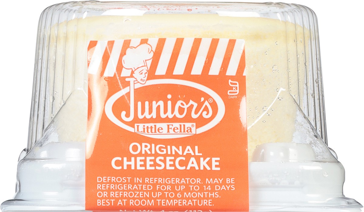 slide 5 of 9, Junior's Little Fella Original Cheesecake 4 oz, 4 oz