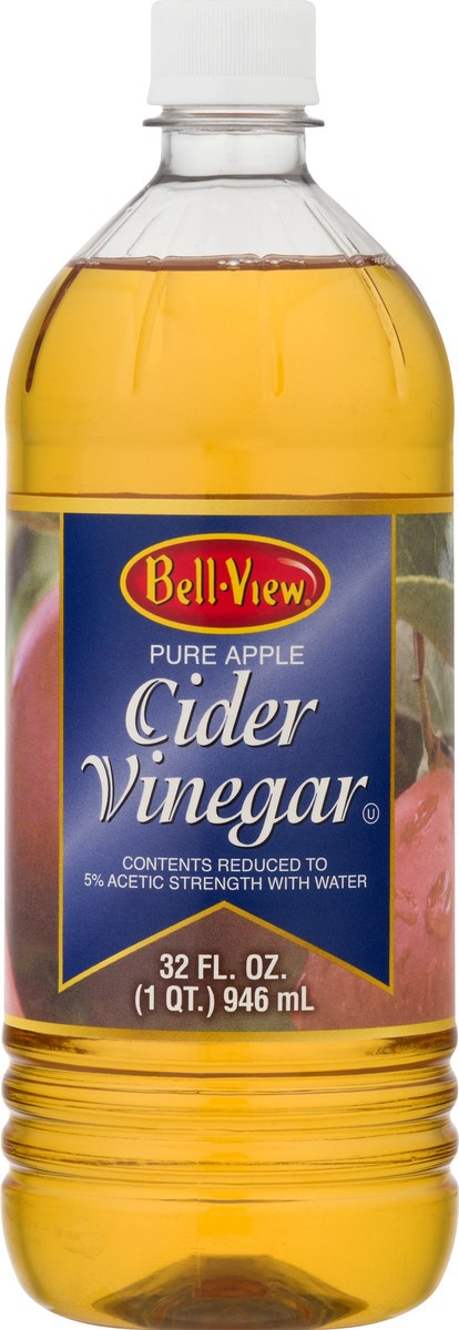 slide 1 of 12, Bell-View Pure Apple Cider Vinegar 32 oz, 32 oz