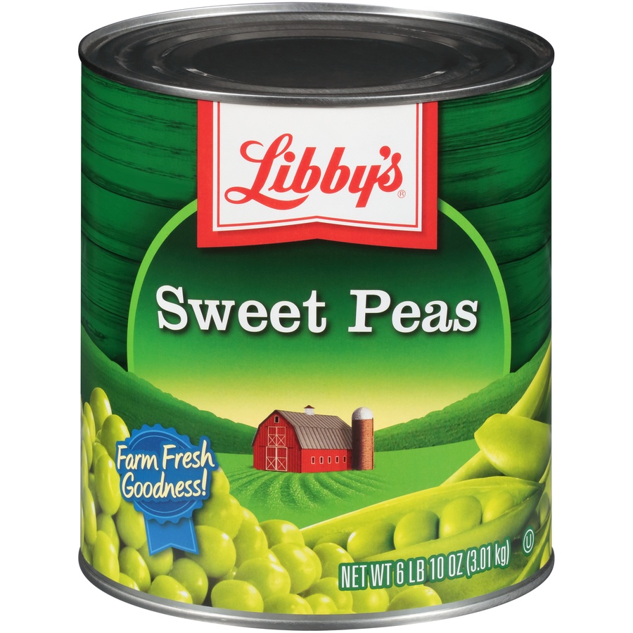 slide 1 of 6, Libby's Sweet Peas, 105 oz