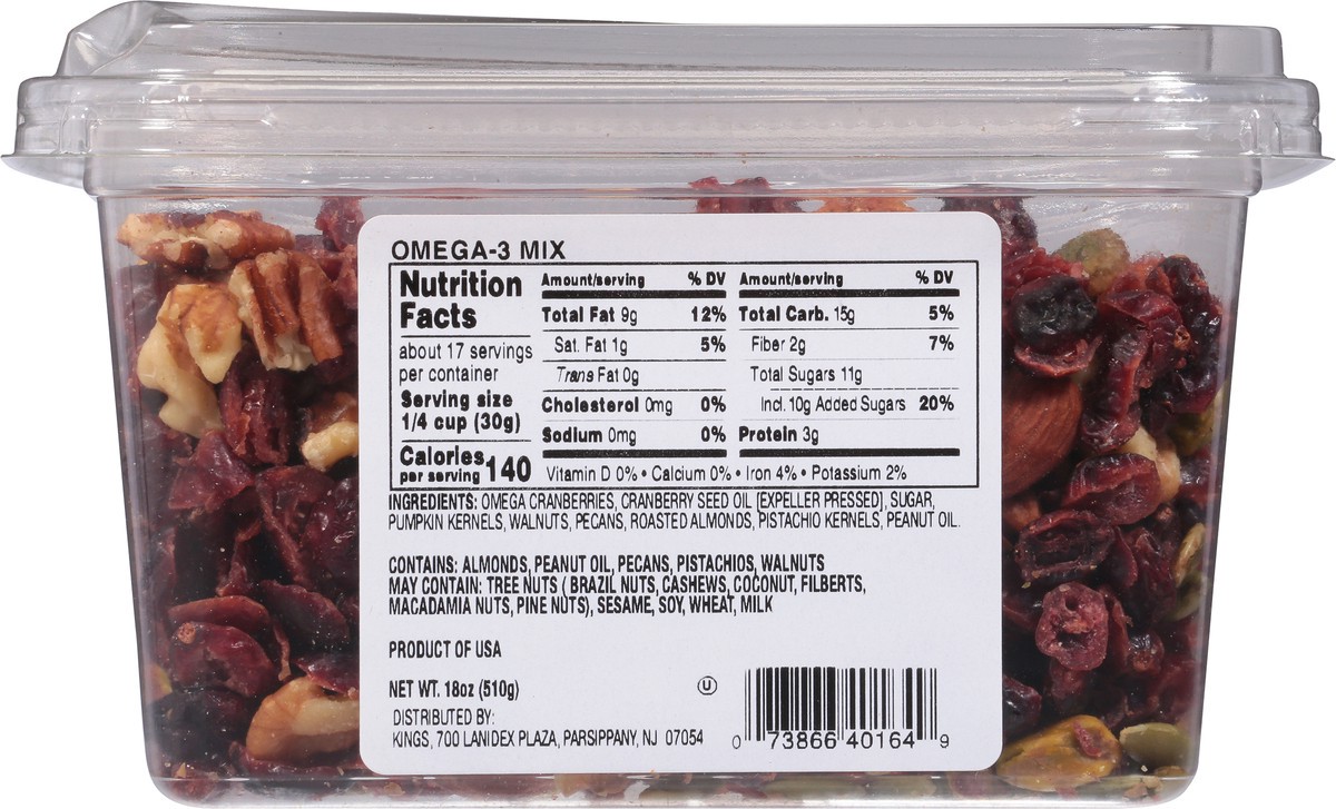 slide 9 of 13, Kn Omega 3 Mix, 18 oz