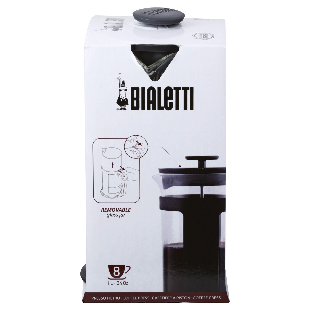 slide 1 of 11, Bialetti Removable Glass Jar 1 ea, 1 ct