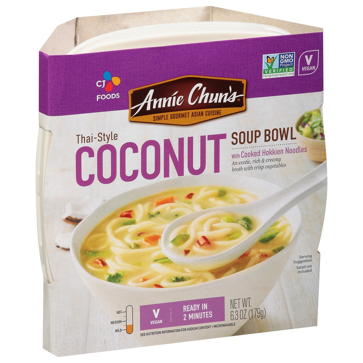 slide 7 of 14, Annie Chun's Thai-Style Coconut Soup Bowl, 6.3 oz