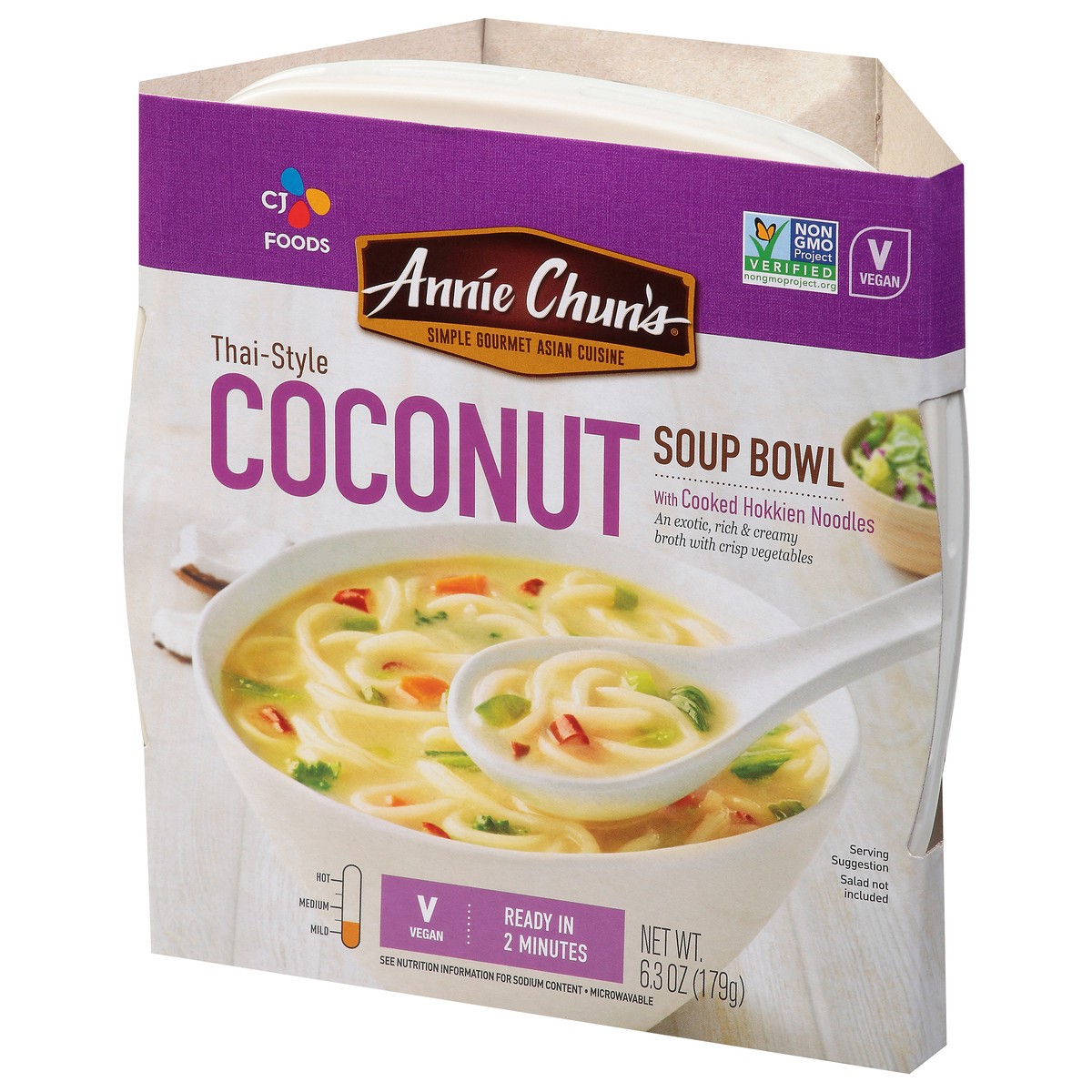 slide 8 of 14, Annie Chun's Thai-Style Coconut Soup Bowl, 6.3 oz