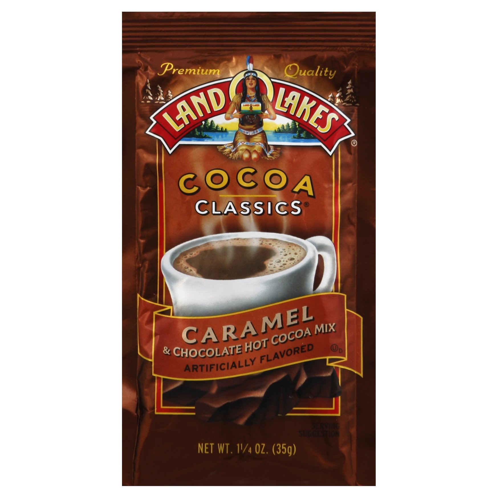 slide 1 of 6, Land O'Lakes Cocoa Classics Irish Creme & Chocolate Hot Cocoa Mix, 1.25 oz