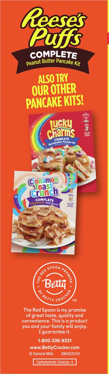 slide 6 of 14, Betty Crocker REESE'S PUFFS Peanut Butter Pancake Mix, 12 oz., 12 oz
