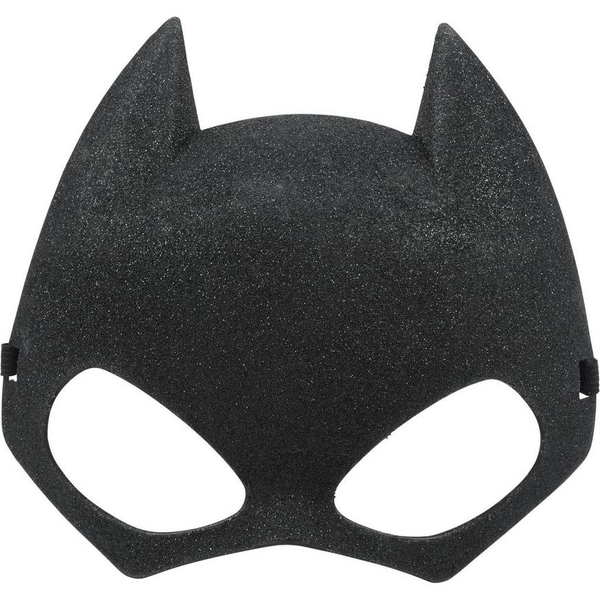 slide 1 of 1, Party City Child Glitter Batgirl Mask Batman, 1 ct