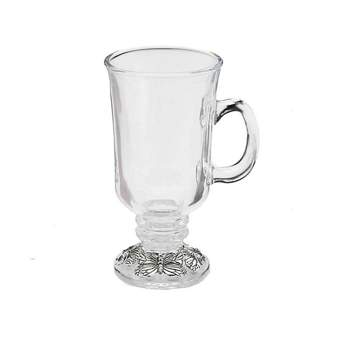 slide 2 of 2, Arthur Court Designs Butterfly Glass Mug, 1 ct