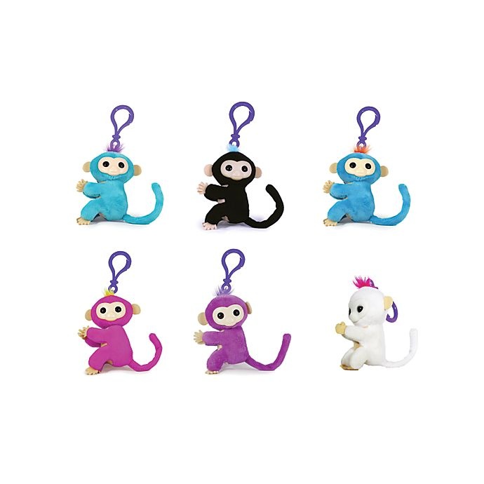 slide 1 of 2, Fingerlings Mystery Plush Clip-On, 1 ct