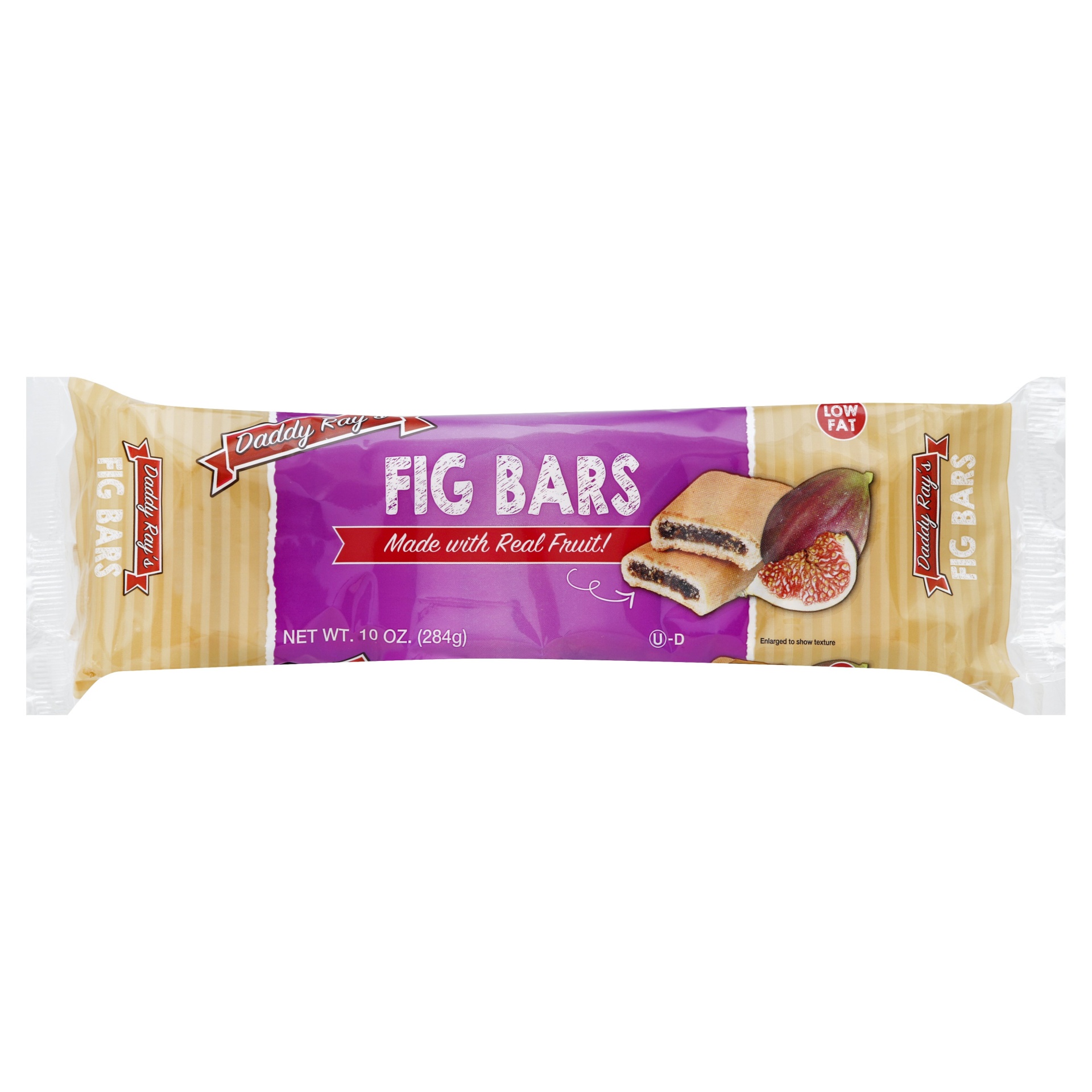 slide 1 of 6, Daddy Ray's Fig Bars Low Fat, 10 oz