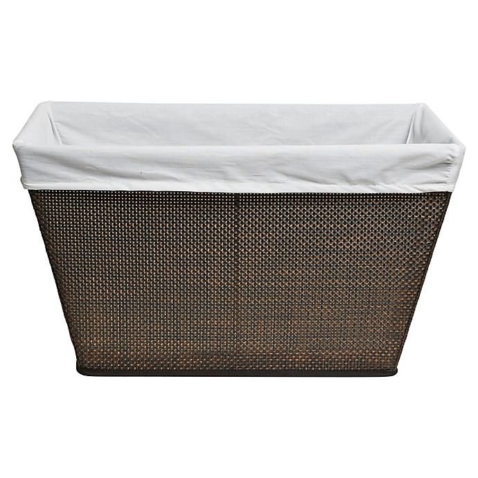 slide 2 of 2, Parker Laundry Basket - Brown, 1 ct