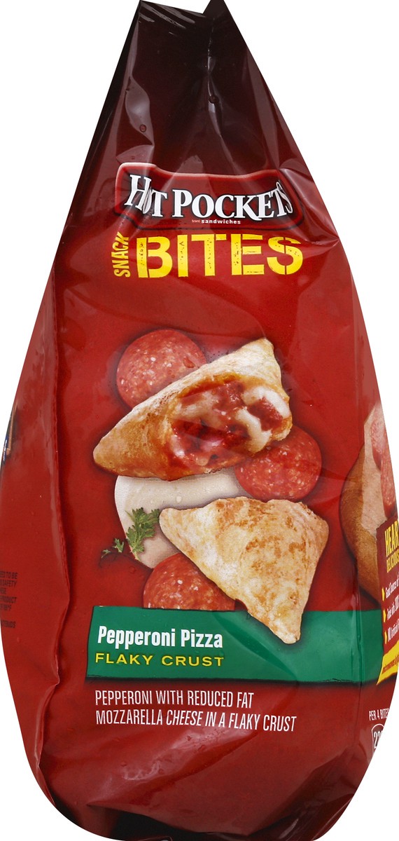 slide 5 of 5, Hot Pockets Pepperoni Pizza Snack Bites, 24.1 oz