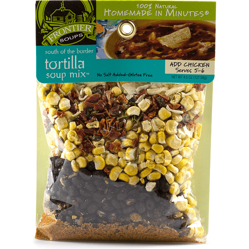 slide 2 of 3, Frontier Tortilla Soup Mix, 4.5 oz