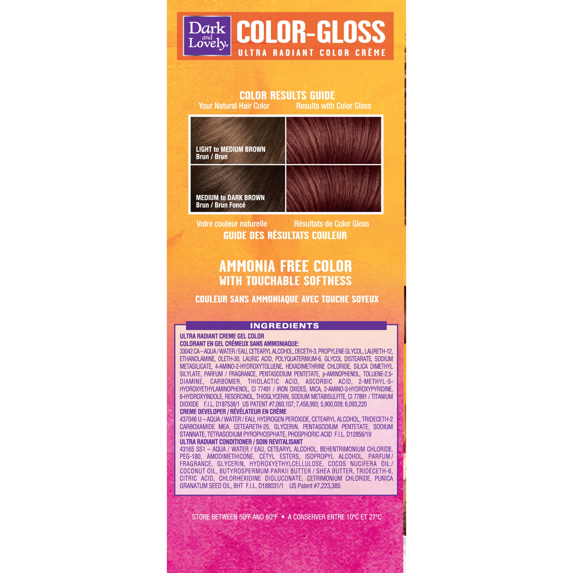 slide 7 of 8, SoftSheen-Carson Dark and Lovely Color-Gloss Ultra Radiant Color Crme, Medium Red Brown, 1 kit, 1 ct