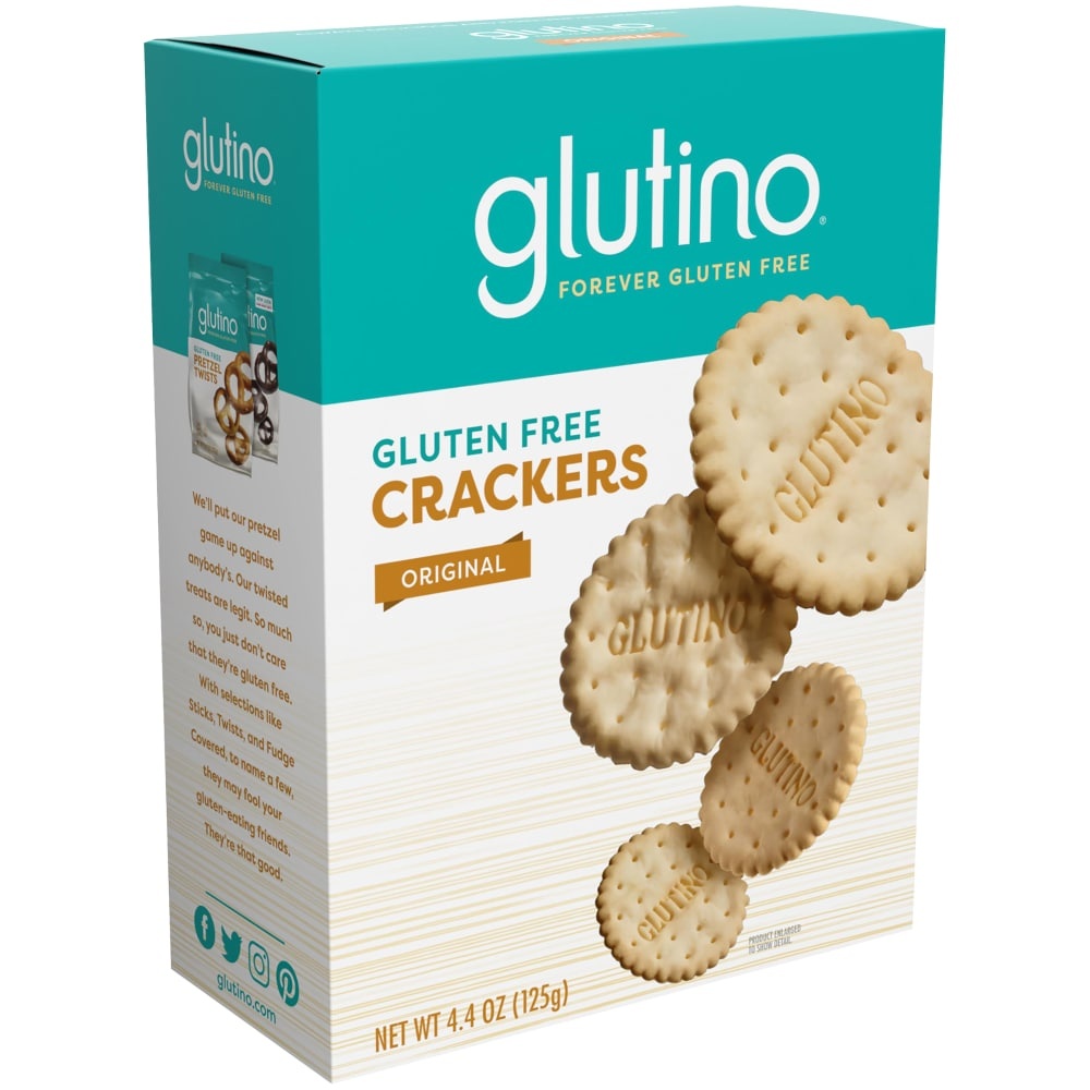 slide 1 of 5, Glutino Original Crackers, 4.4 oz
