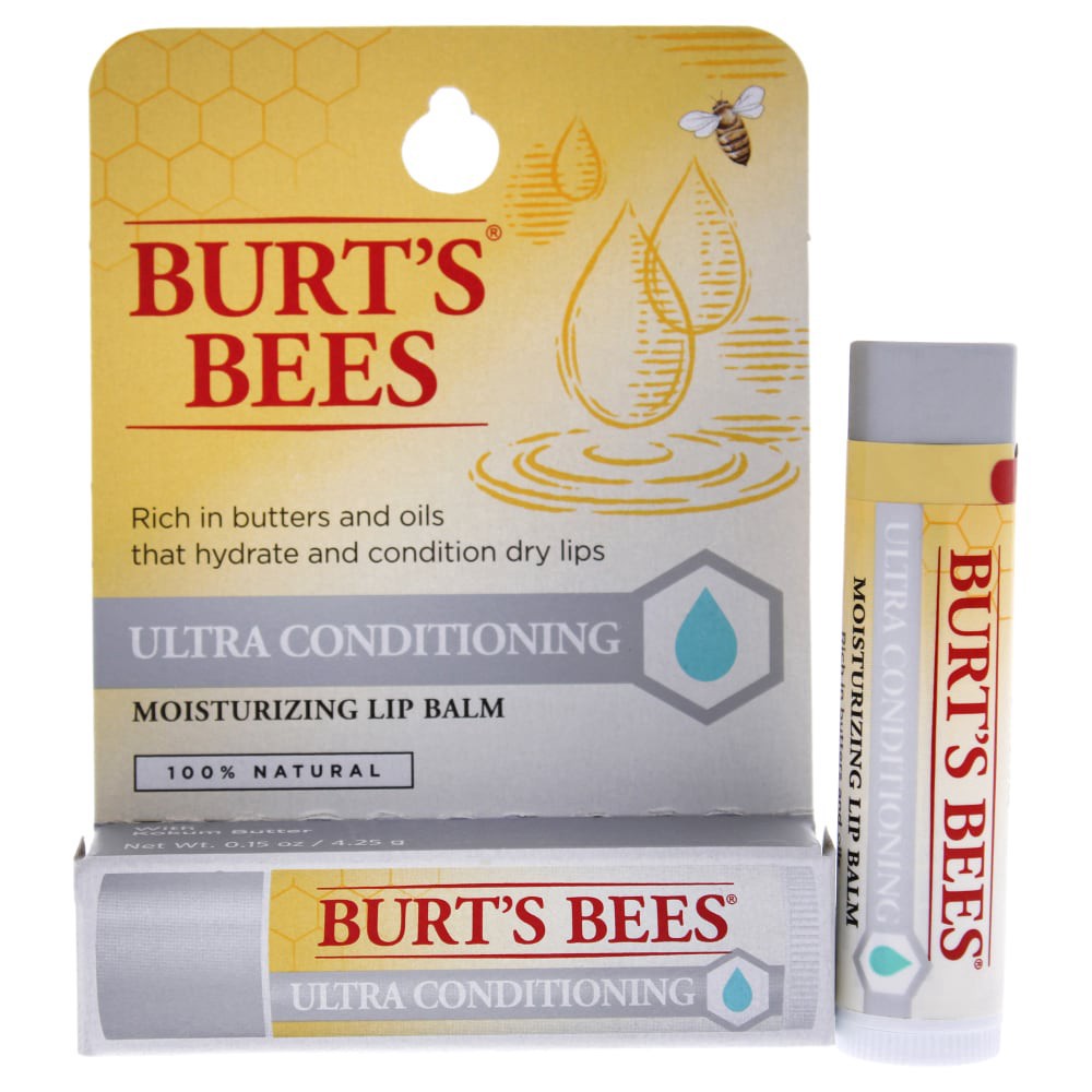 slide 1 of 6, Burt's Bees Ultra Conditioning Lip Balm, 0.15 oz