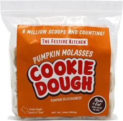 The Festive Kitchen Pumpkin Molasses Cookie Dough