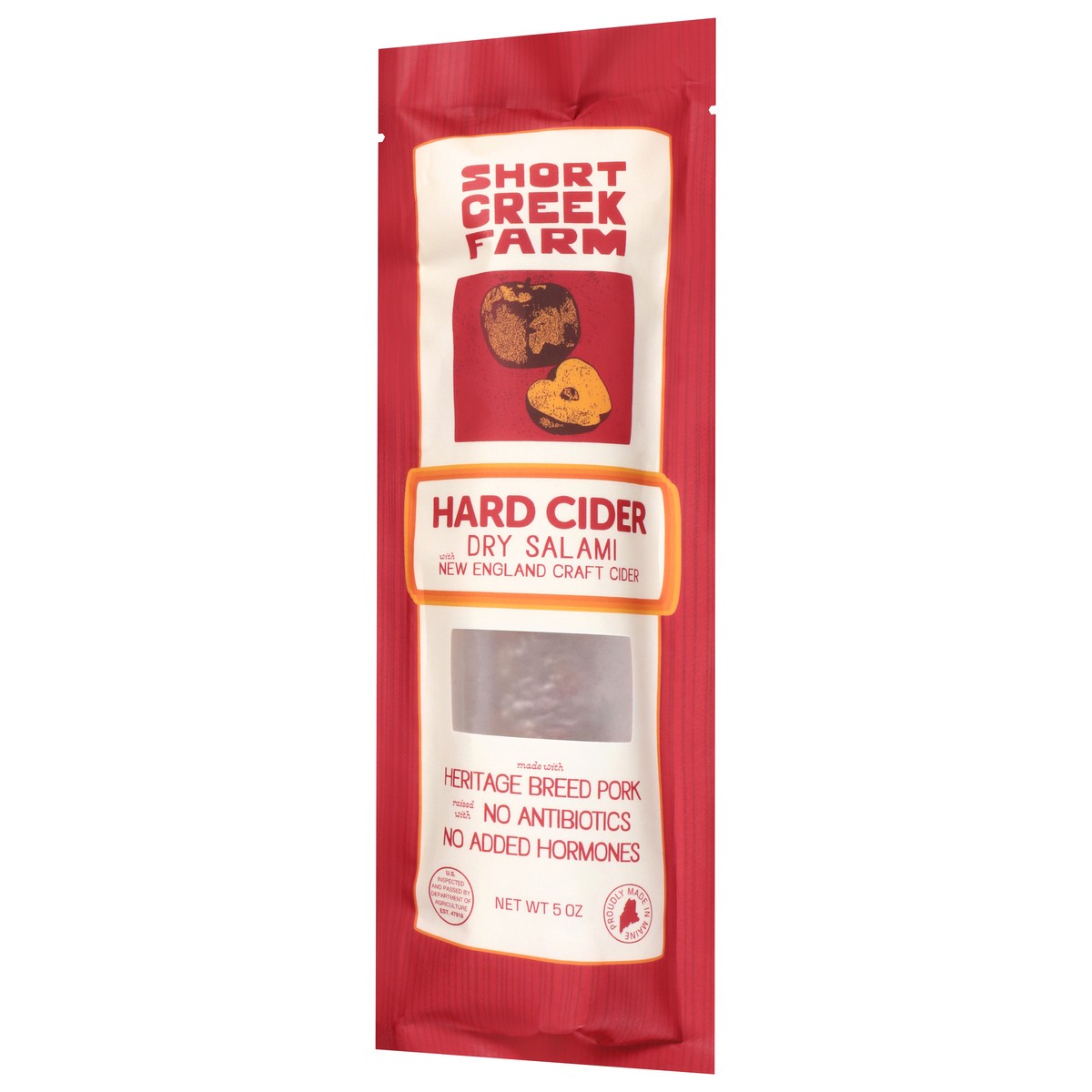 slide 2 of 4, Short Creek Farm Mild Hard Cider Dry Salami with New England Craft Cider 5 oz, 5 oz