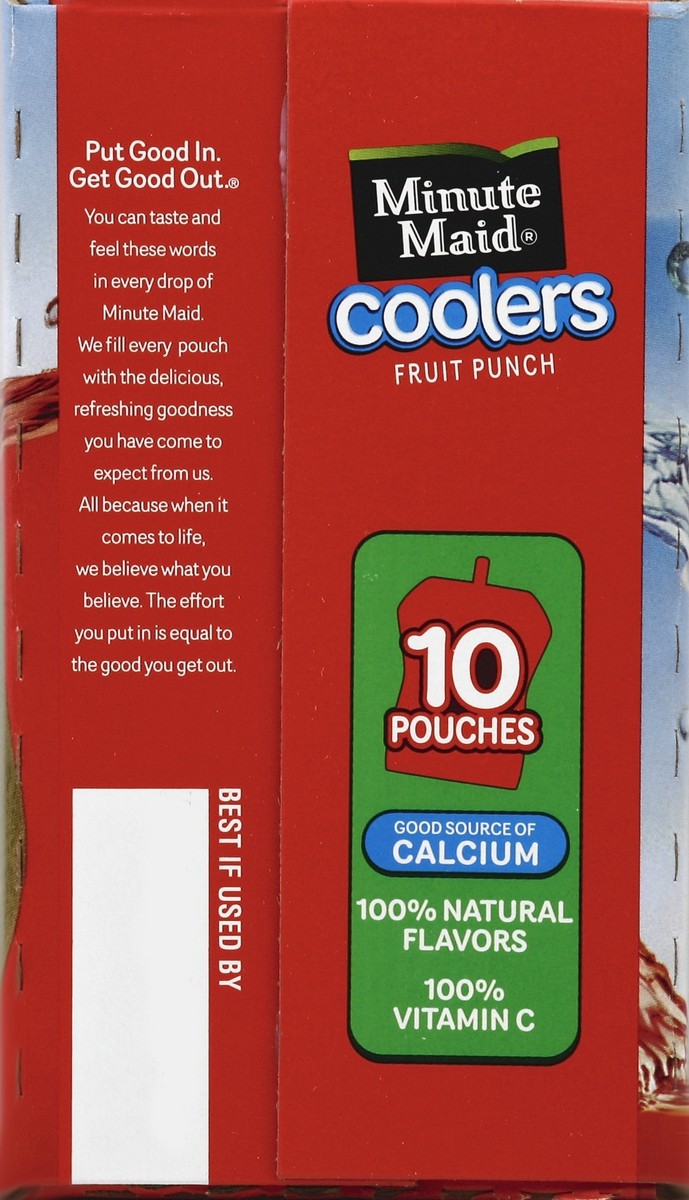 slide 4 of 6, Minute Maid Fruit Punch - 10 ct, 10 ct