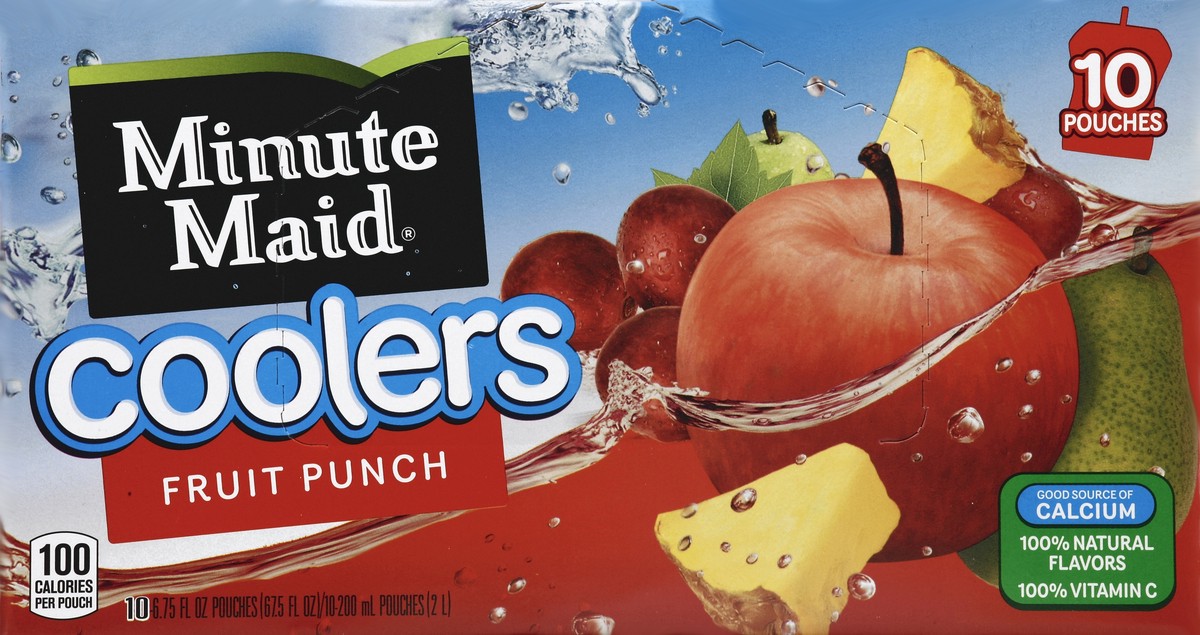 slide 3 of 6, Minute Maid Fruit Punch - 10 ct, 10 ct