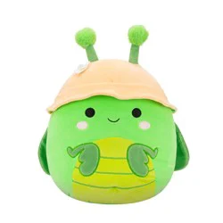 Squishmallows 12" Green Praying Mantis With Yellow Bucket Hat