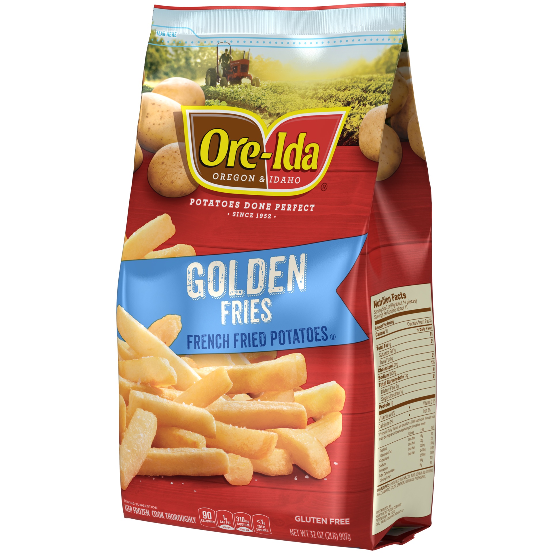 slide 6 of 9, Ore-Ida Golden Fries French Fried Frozen Potatoes, 32 oz