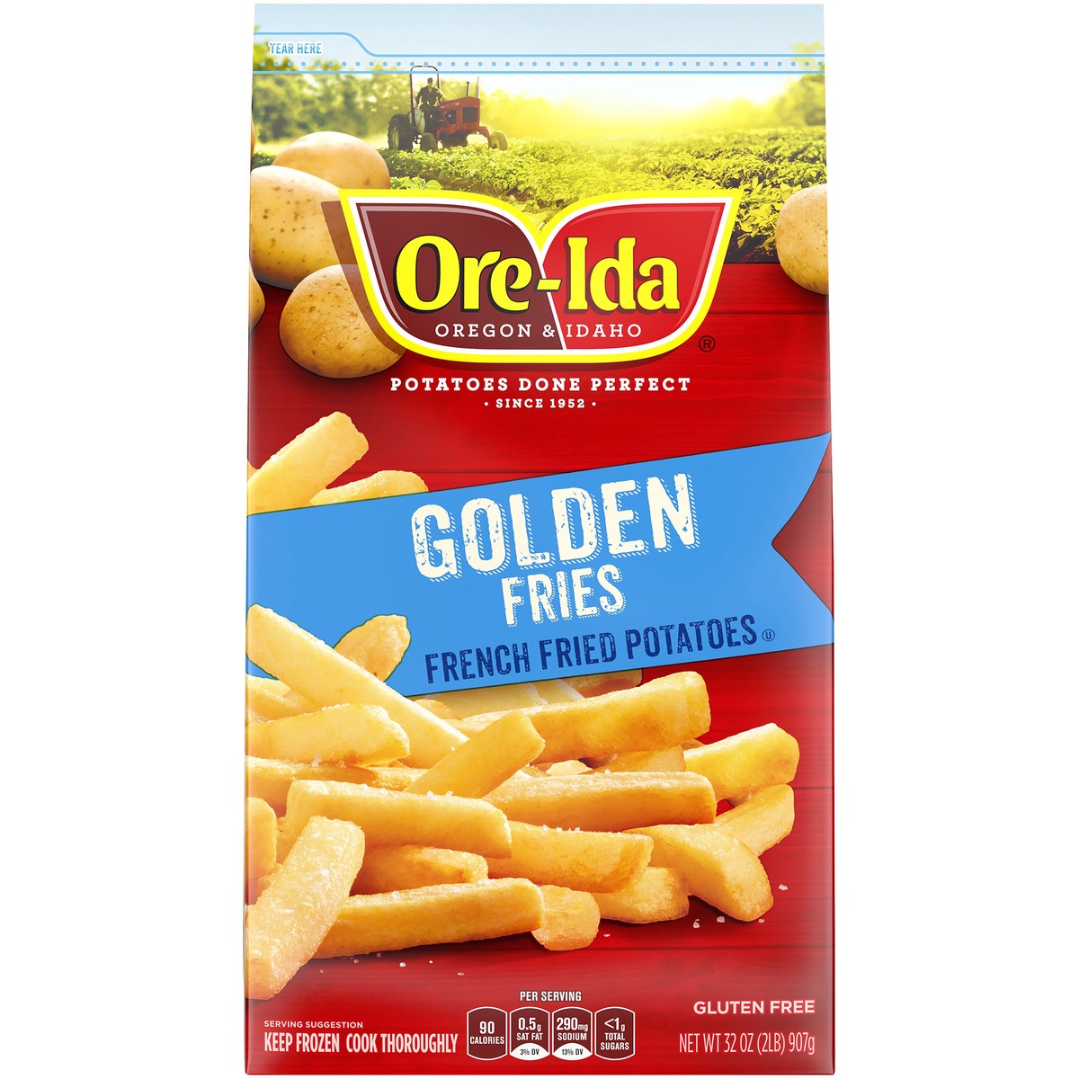 slide 8 of 9, Ore-Ida Golden Fries French Fried Frozen Potatoes, 32 oz Bag, 32 oz
