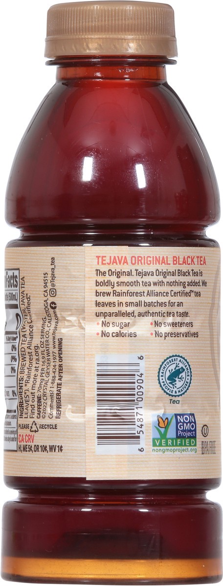 slide 5 of 9, Tejava Original Black Tea 16.9 fl oz, 500 ml