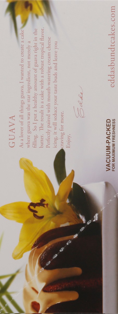 slide 8 of 14, Edda's Eddas Guava Bundt Cake, 28 oz