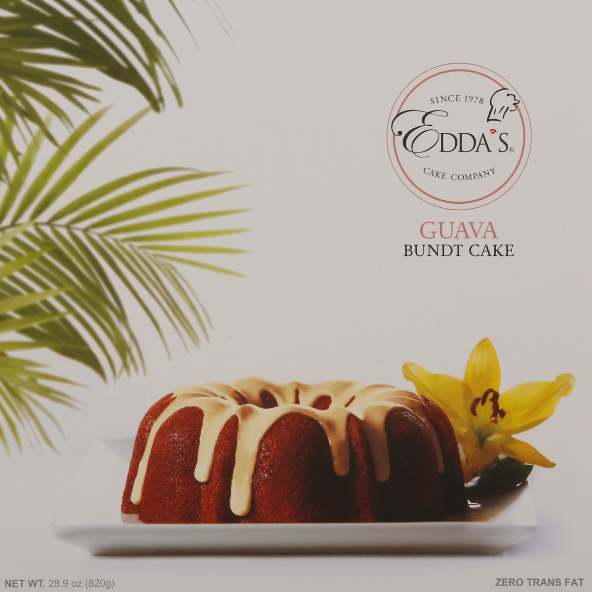 slide 1 of 14, Edda's Eddas Guava Bundt Cake, 28 oz