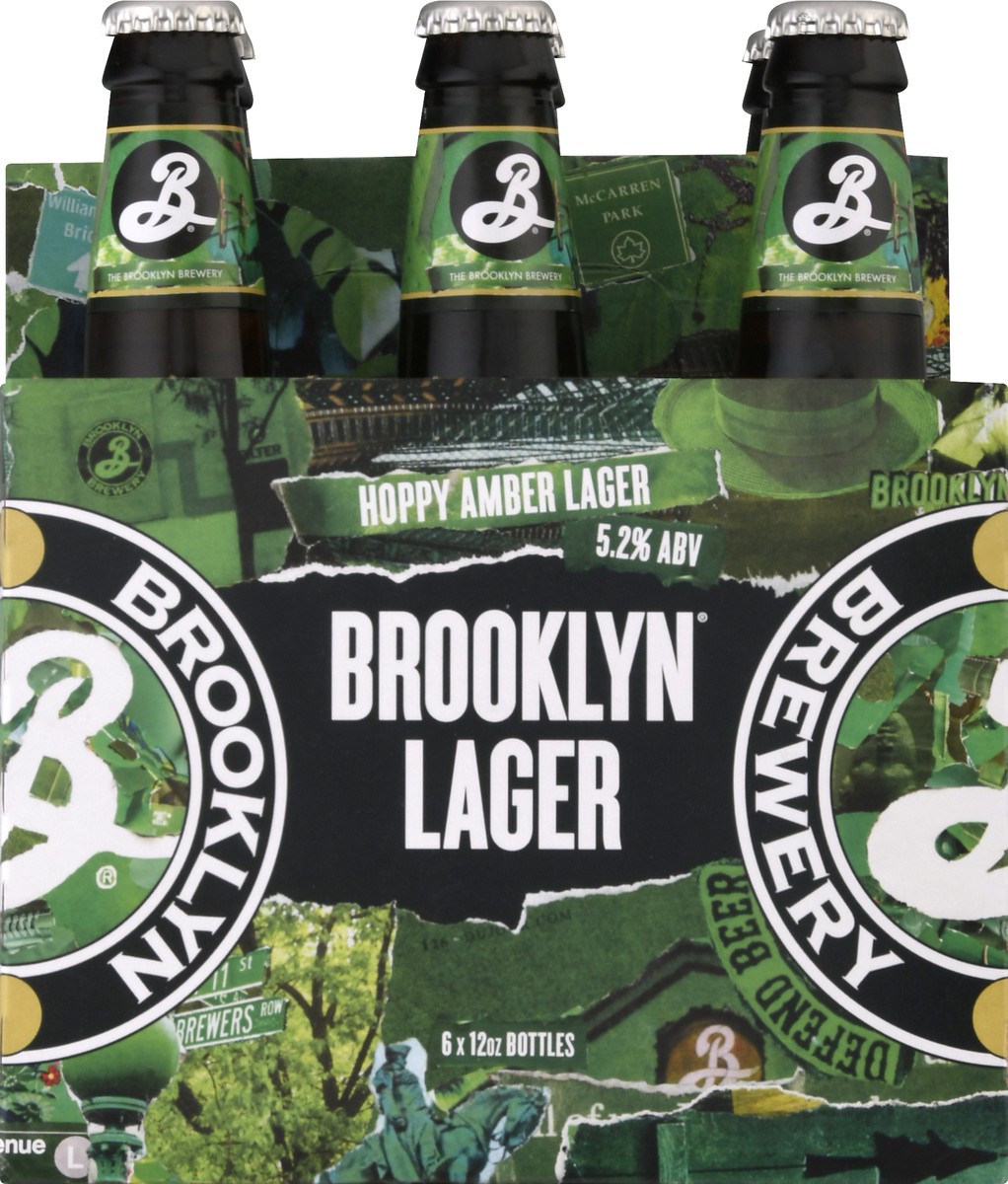 slide 1 of 11, Brooklyn Brewery Lager, 6 ct; 12 oz