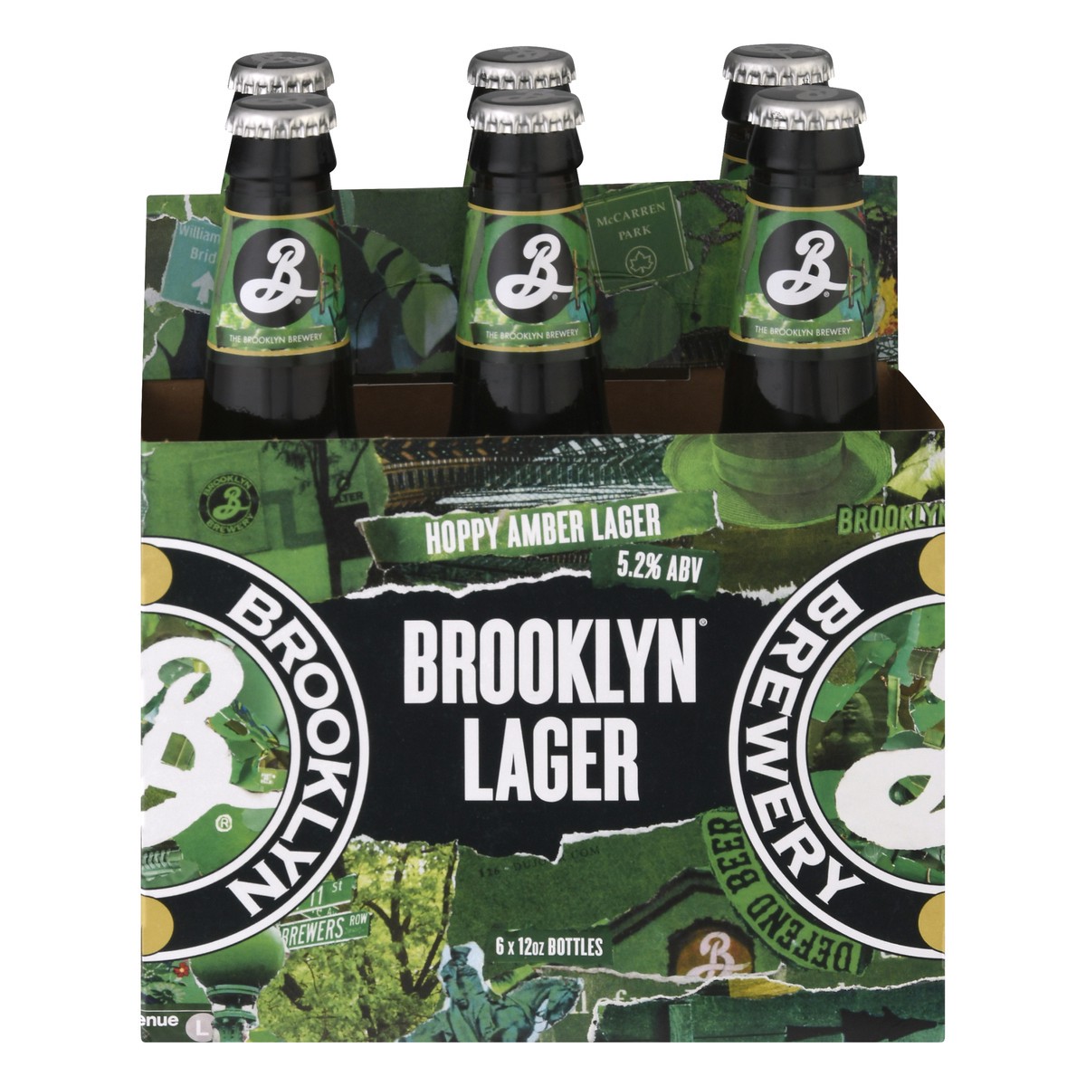 slide 1 of 11, Brooklyn Brewery Lager, 6 ct; 12 oz