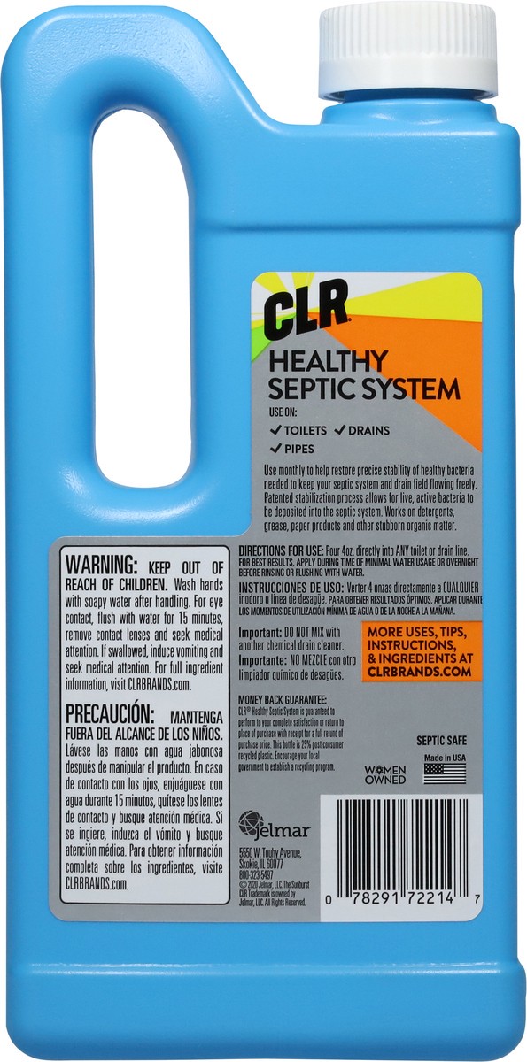 slide 9 of 9, CLR Septic Treatment Industrial Strength, 14 oz