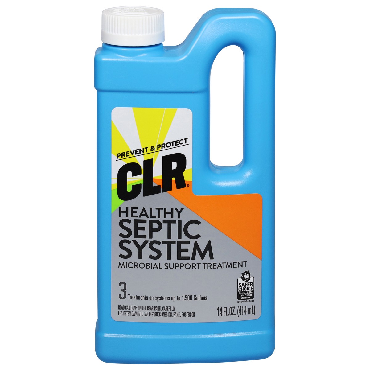 slide 1 of 9, CLR Septic Treatment Industrial Strength, 14 oz