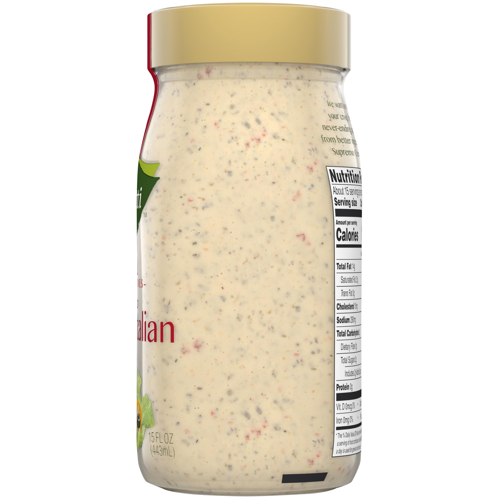 slide 3 of 6, Marzetti Creamy Italian Dressing, 15 fl oz