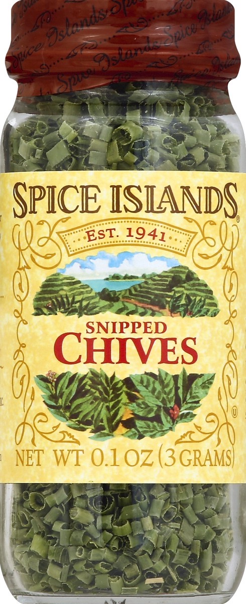 slide 2 of 2, Spice Islands Snipped Chives Jar, 0.1 oz