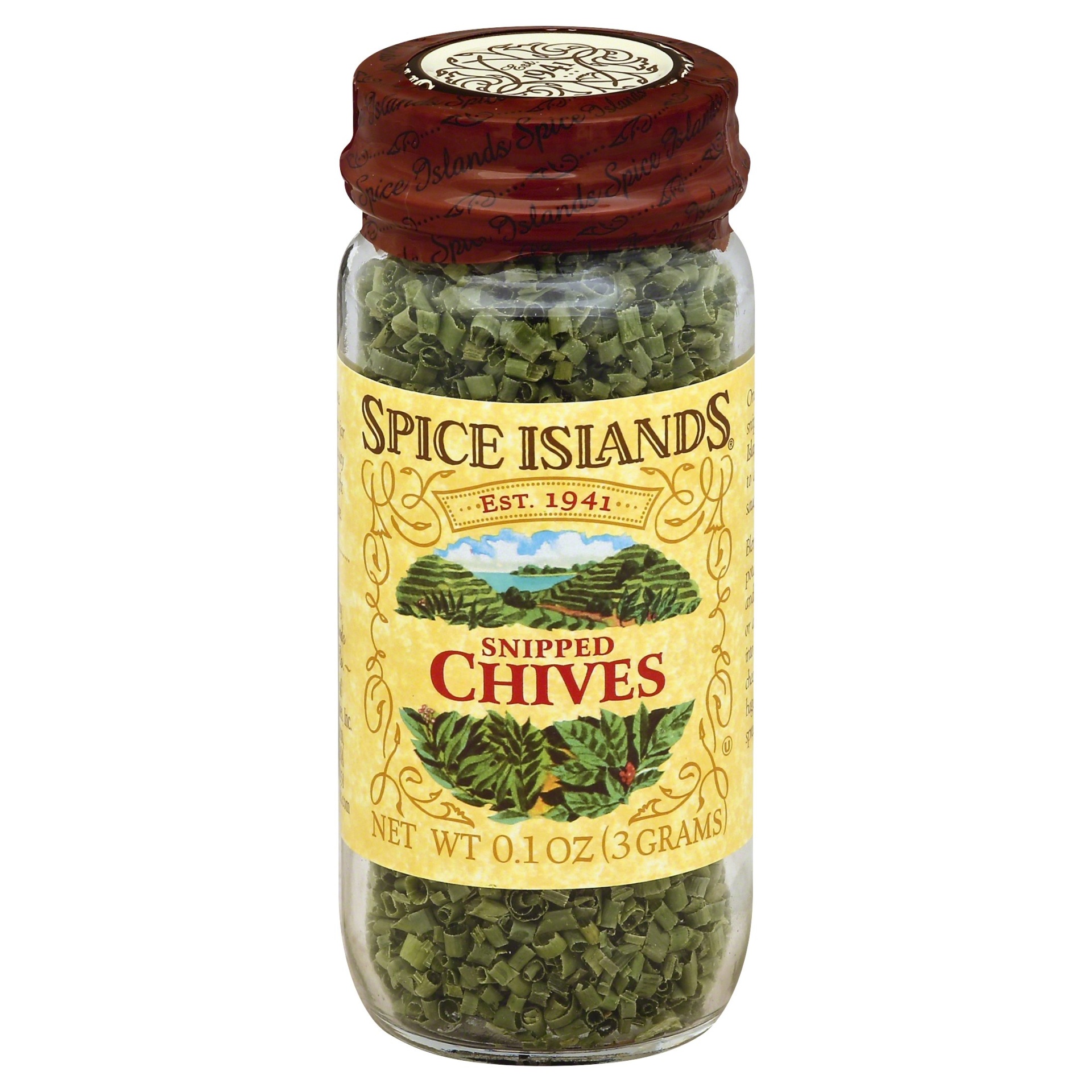 slide 1 of 2, Spice Islands Snipped Chives Jar, 0.1 oz