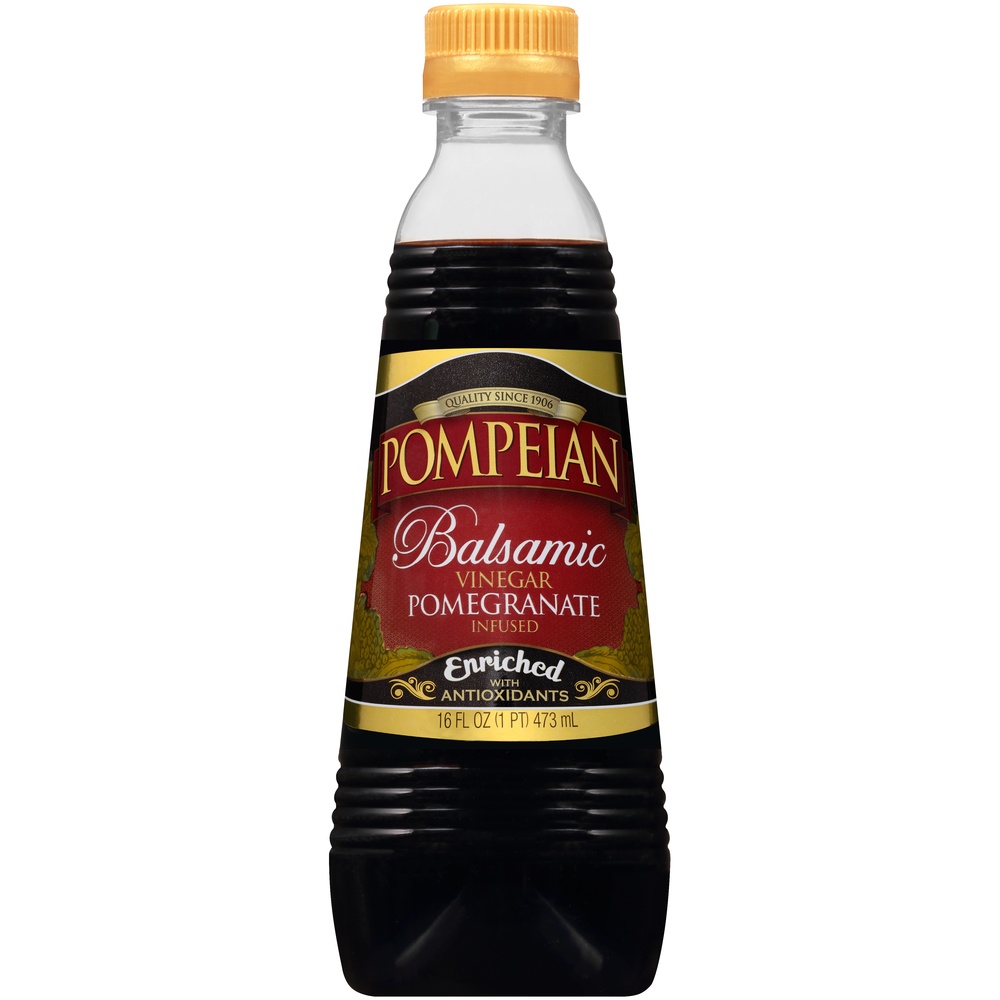 slide 1 of 6, Pompeian Pomegranate Balsamic Vinegar, 16 fl oz