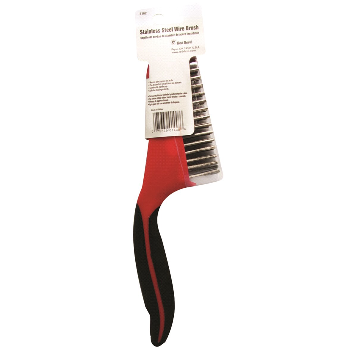 slide 2 of 2, Red Devil Stainless Steel Wire Brush, 1 ct