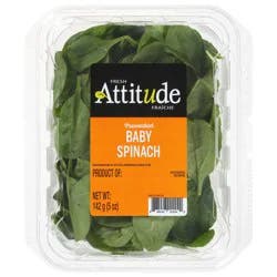 Fresh Attitude Prewashed Baby Spinach 5 oz