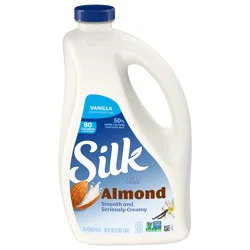 Silk Almond Milk, Vanilla, Dairy Free, Gluten Free, 96 FL OZ Bottle